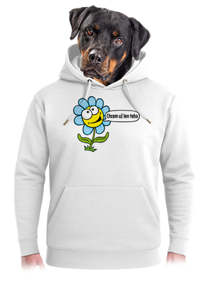 Chcem už len teba unisex mikina premium Snowwhite