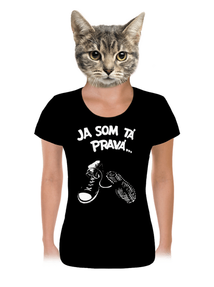 Hľadám tú pravú dámske tričko Black