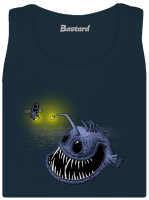 Svetlo môjho srdca dámske tielko klasické Navy