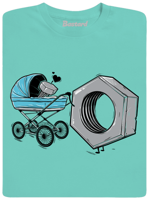 Správna matka pánske tričko Millenial Mint