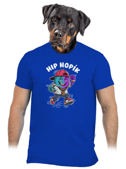 Hip Hopík pánske tričko Royal Blue