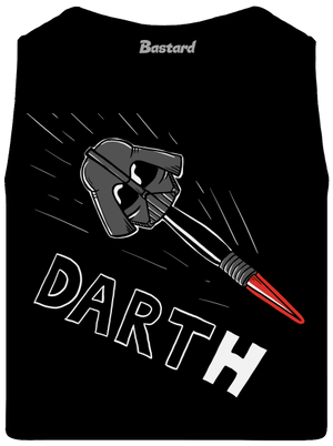 Dart(h) pánske tielko Black