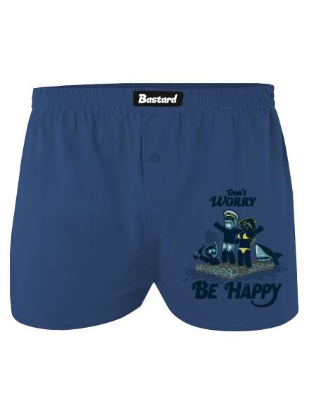 Don't worry pánske trenky Blue