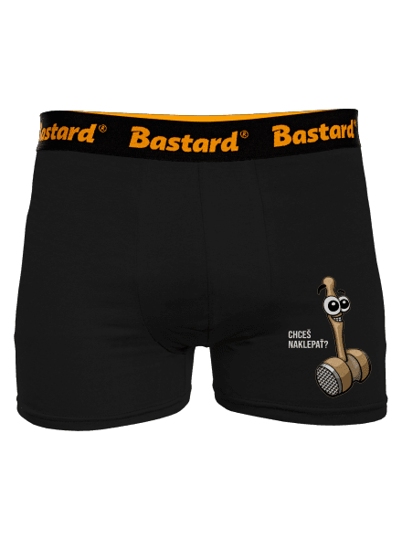 Chceš naklepať? boxerky Black