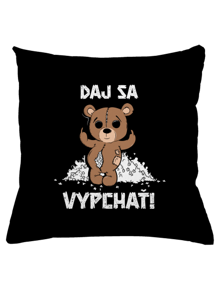 Jdi se vycpat vankúš Black