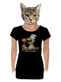 dámske tričko s lemom