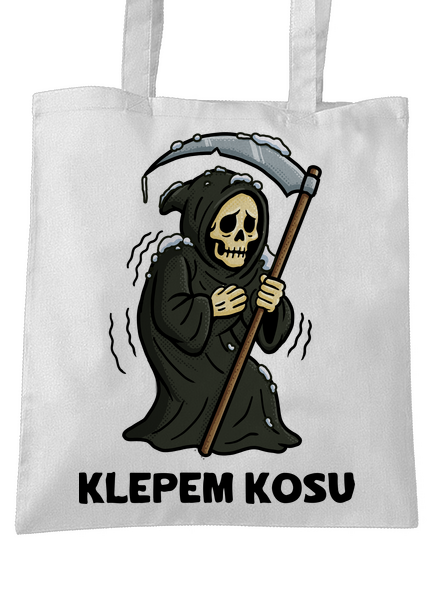 Klepem kosu taška White