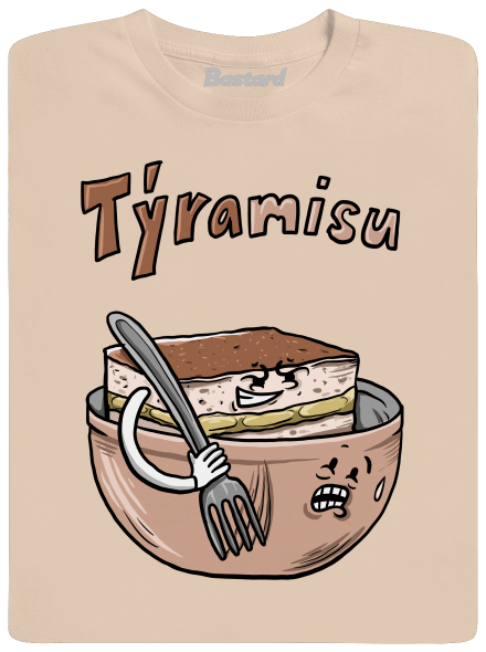 Týramisu pánske tričko Sand