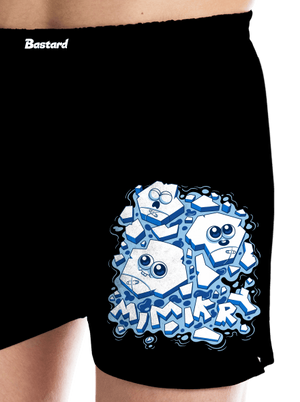 Ľadové mimikry pánske trenky Black