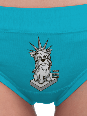 New Yorkshire dámske nohavičky Turquoise