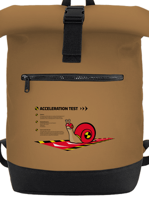 Snail test batoh Caramel