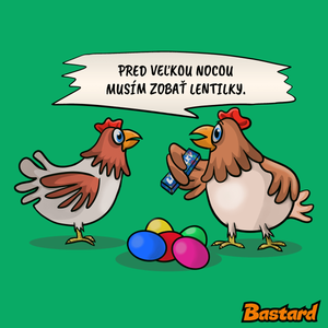 Sliepka pred Veľkou nocou