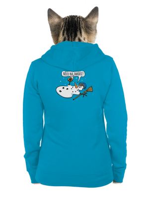 dámska mikina na zips