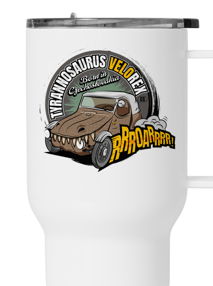 Tyrannosaurus Velorex termohrnček White