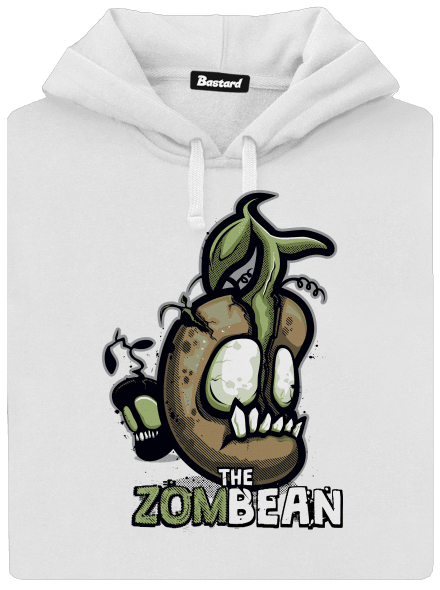 Zombean dámska mikina klokanka White