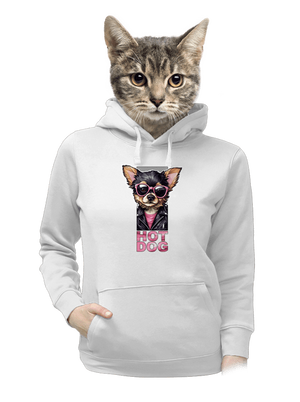 dámska mikina klokanka