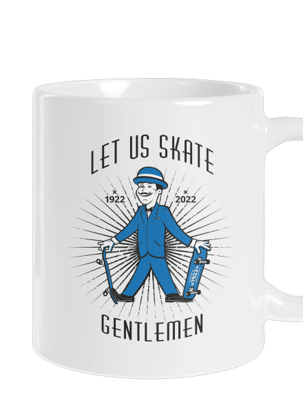 Let us skate klasický hrnček White