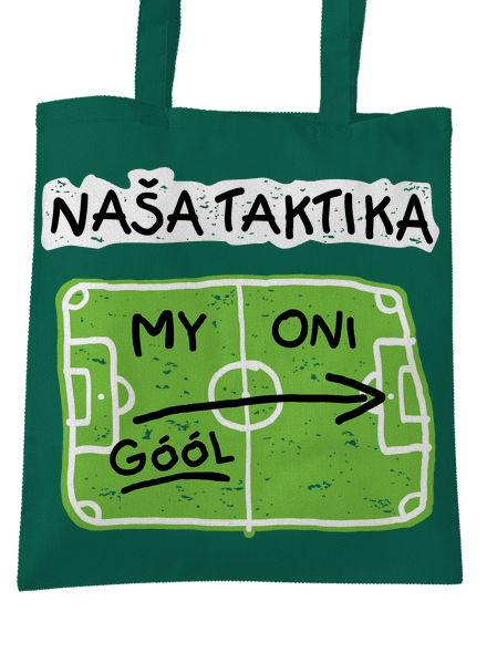 Naša futbalová taktika taška Bottle Green WM