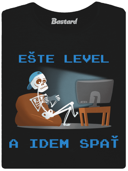 Ešte level dámske tričko Black