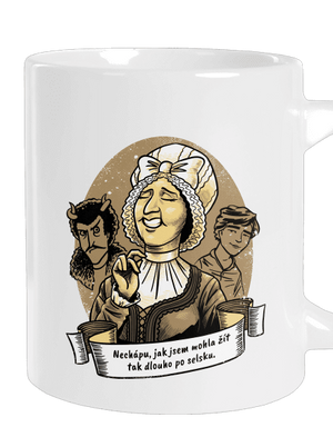 B14: Dorota Máchalová veľký hrnček White