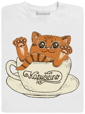 Kapučičíno detské tričko White