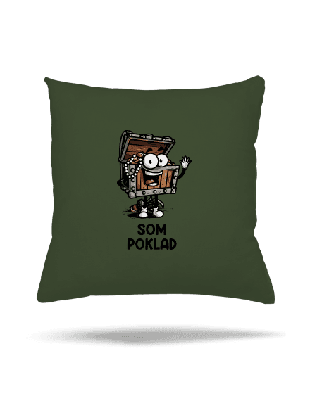 Som poklad vankúš Olive Green
