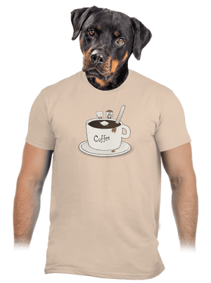 Kto zabil cukrík? pánske tričko Sand