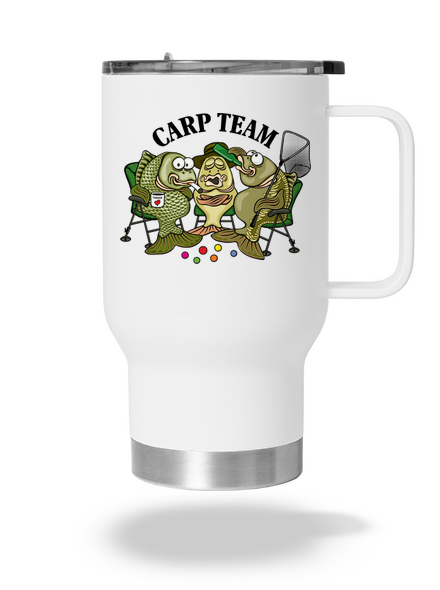 Carp Team termohrnček White