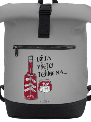 Vianoce vo víne batoh Grey Marl