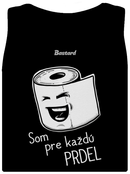 Prdel dámske tielko klasické Black