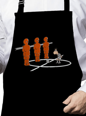 Kalčeto zástera Black