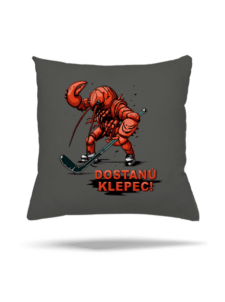 Dostanú klepec vankúš Gray Pol