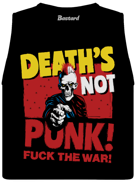 Death's not punk dámske tielko voľné Black