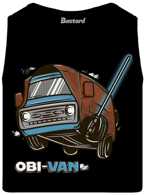 Obi Van pánske tielko Black