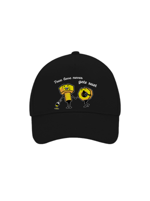 Pravá láska šiltovka baseballka Black