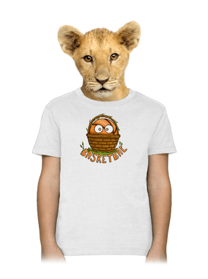 Basketbal detské tričko White