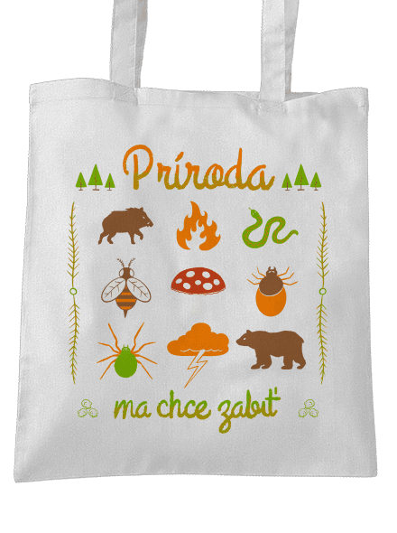 Príroda ma chce zabiť taška White