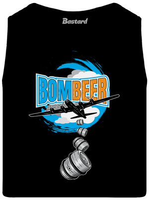 BomBeer pánske tielko Black