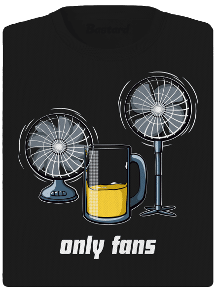 Only fans dámske športové tričko Black