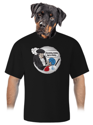 Slovenský hokej unisex tričko oversized Black