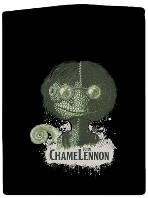 ChameLennon dámska mikina na zips Black