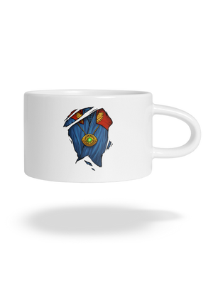 Doctor Inside hrnček makronka White