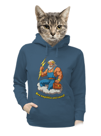 dámska mikina klokanka