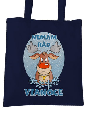 Nemám rád Vianoce taška French Navy
