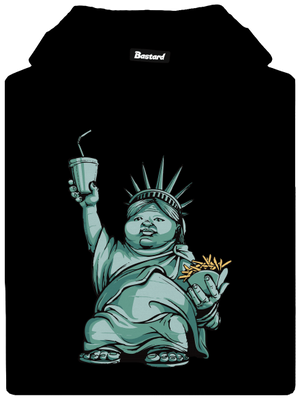 Americký idol dámska mikina klokanka Black