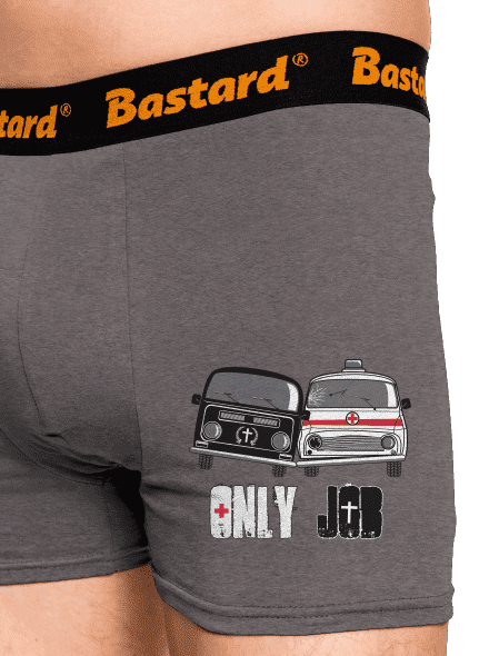 Konkurencia boxerky Gray Melange
