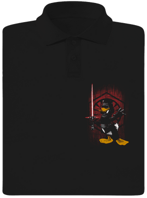 Kylo Duck pánska polokošeľa Black