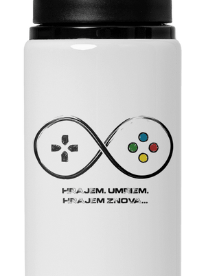 Hrajem znova flaša na vodu White