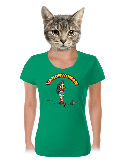 Vandrwoman dámske tričko Kelly Green Mal