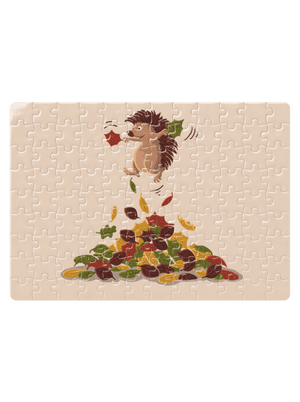 Radosť z lístia puzzle White